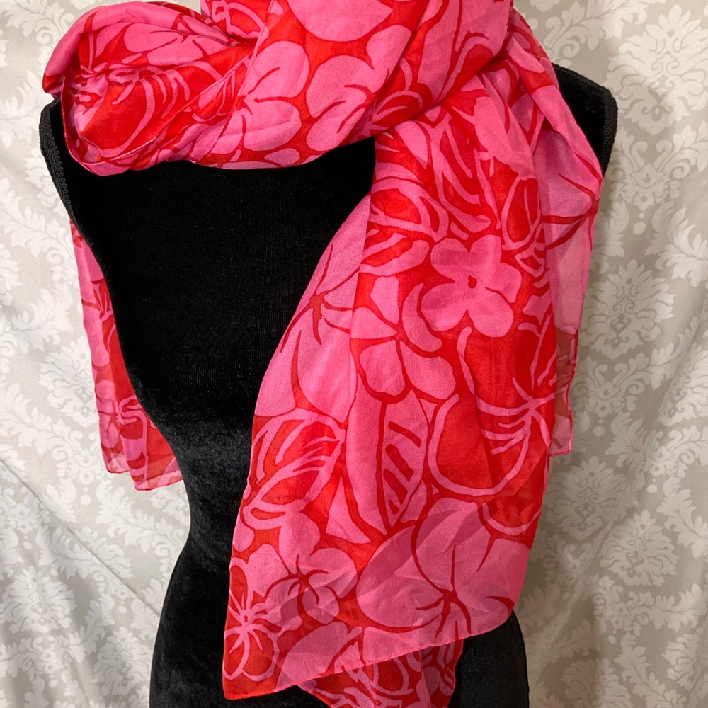 Vintage Sengalini Oversize Scarf Made in Italy - Picture 6 of 12